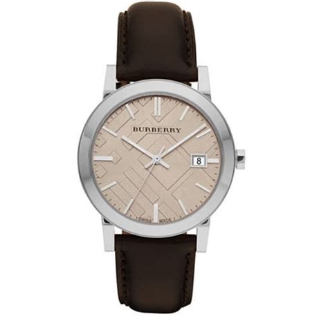 burberry bu9011 prezzo migliore|Burberry Watch, Men's Swiss Smooth Brown Leather Strap .